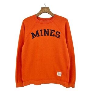 The Original Retro Brand Mines Sweatshirt in Orange Size M